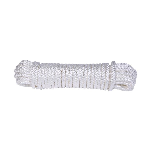 Koch Industries Koch Industries 1/8 in. D X 48 ft. L White Diamond Braided Nylon Rope 5230823 - main